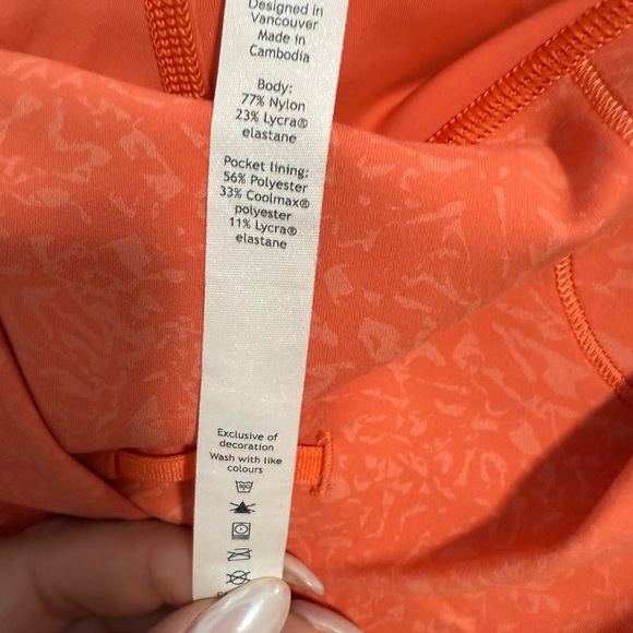 Lululemon High Rise Biker Shorts - Picture 4 of 5